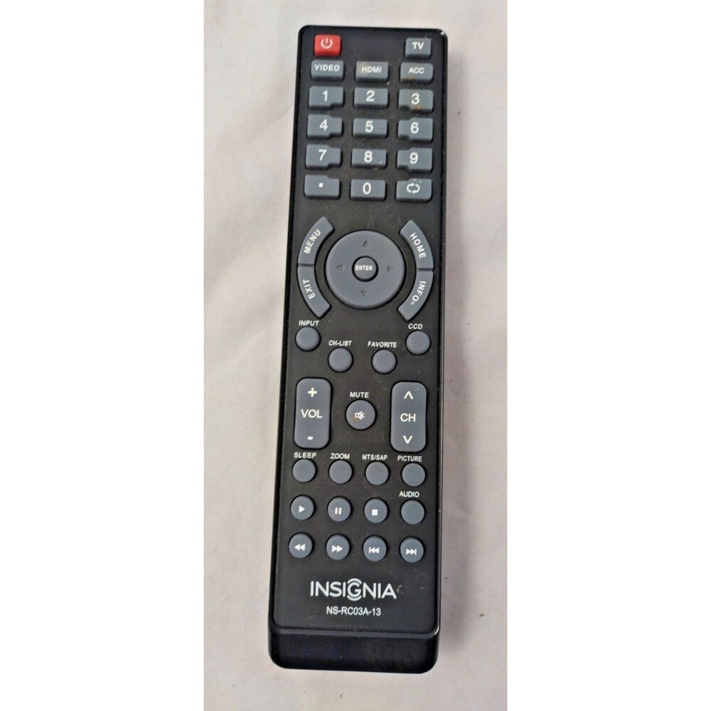 Original Insignia NS-RC03A-13 NSRC03A13 Remote For all Insignia TV GENUINE
